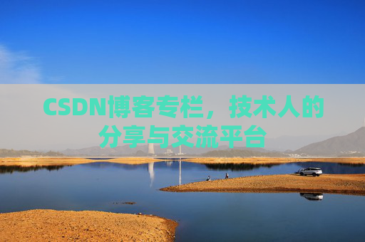 CSDN博客专栏，技术人的分享与交流平台
